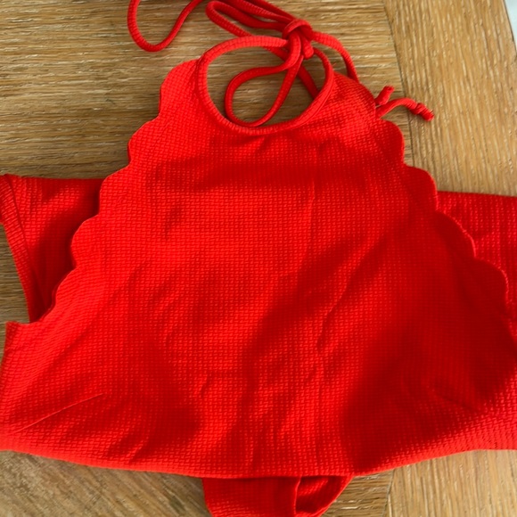 Marysia Swim Other - No fading red one piece MarySia swimsuit . Scalloped edges.